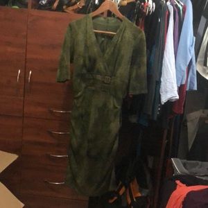 Le Château close fitting cool weather dress,